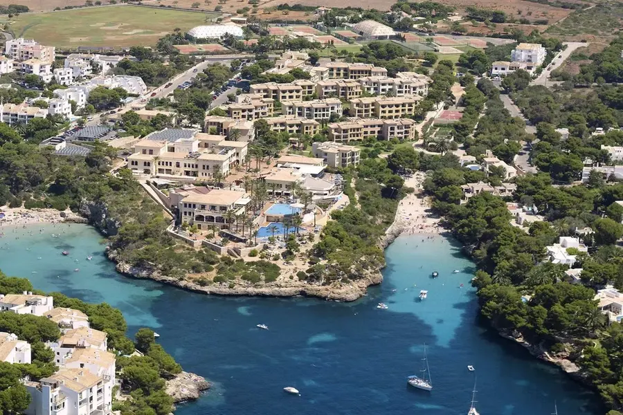 Resort aan de kust van Mallorca